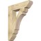 Ekena Millwork Olympic Slat Rough Sawn Bracket, Douglas Fir, 6"W x 28"D x 36"H BKT06X28X36OLY06RDF - alternate 1